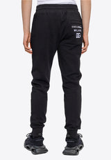 Dolce & Gabbana Logo Embroidered Track Pants Black GVF6AZ G7D6B-N0000