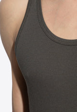 Tom Ford Ribbed Knit Tank Top Green T4D101210 0-302