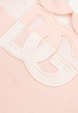 Dolce & Gabbana Kids Babies DG Logo Onesie Gift Set - Set of 3 Pink L2JO2E G7L5L-S9000