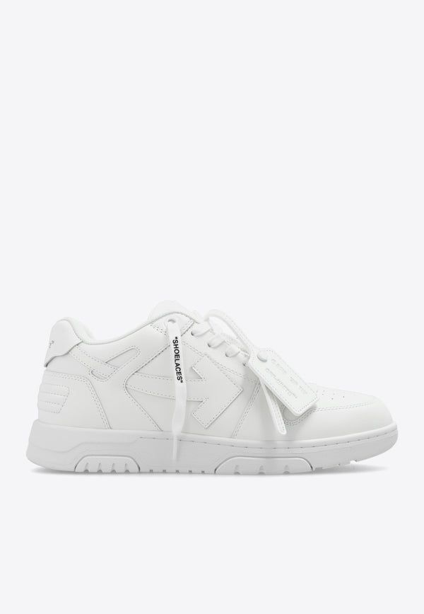 Off-White Out Of Office Leather Sneakers White OMIA189C99 LEA009-0101