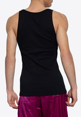 Tom Ford Ribbed Knit Tank Top Black T4D101210 0-002