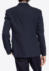 Versace Double-Breasted Wool Blazer 1013283 1A09838-1UI20