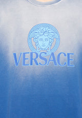 Versace Bleached Medusa Crewneck T-shirt 1013302 1A09864-1UI10
