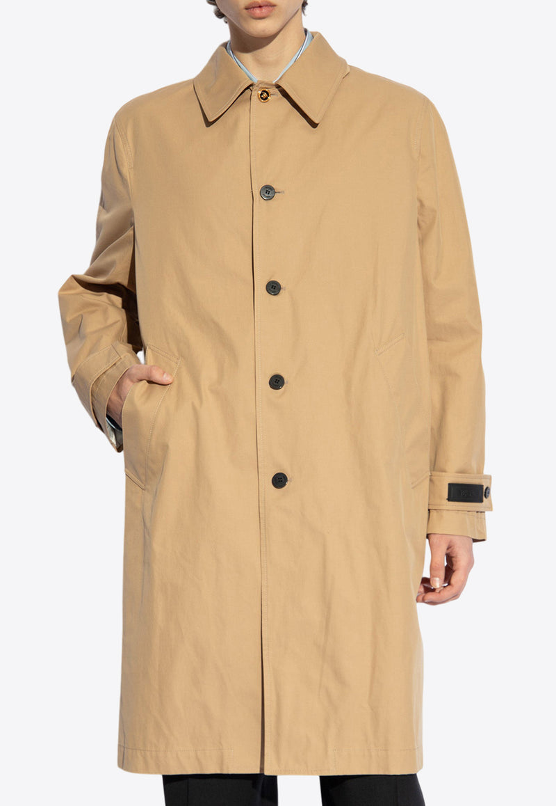Versace Barocco Panel Trench Coat 1013281 1A09851-5K410