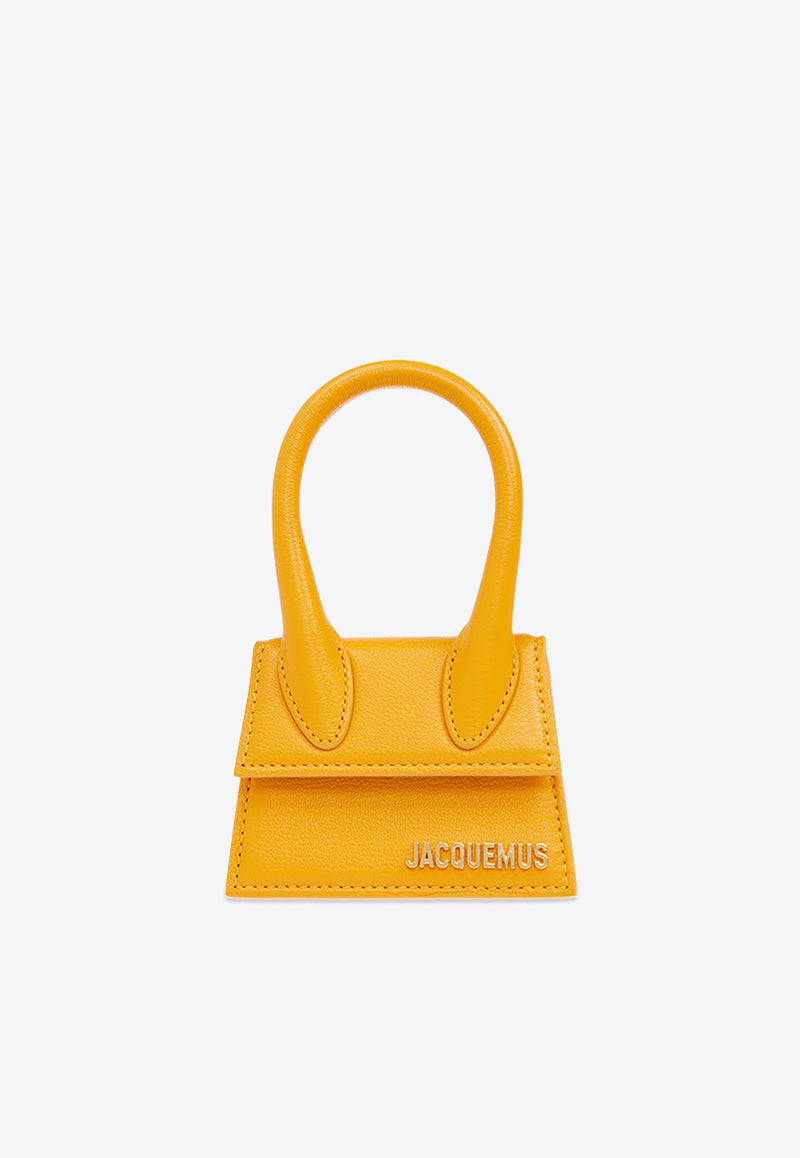 Jacquemus Mini Chiquito Top Handle Bag 213BA001 3163-780 Orange