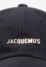 Jacquemus Artichaut Frayed Baseball Cap 235AC452 5106-390 Navy