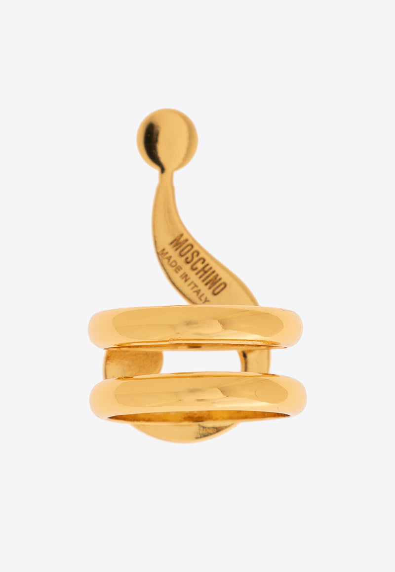 Moschino House Symbols Ring Gold 24121 A9154 8402-0606