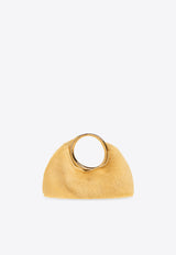 Jacquemus Mini Calino Ring Top Handle Bag in Ponyhair 241BA395 3112-205 Yellow