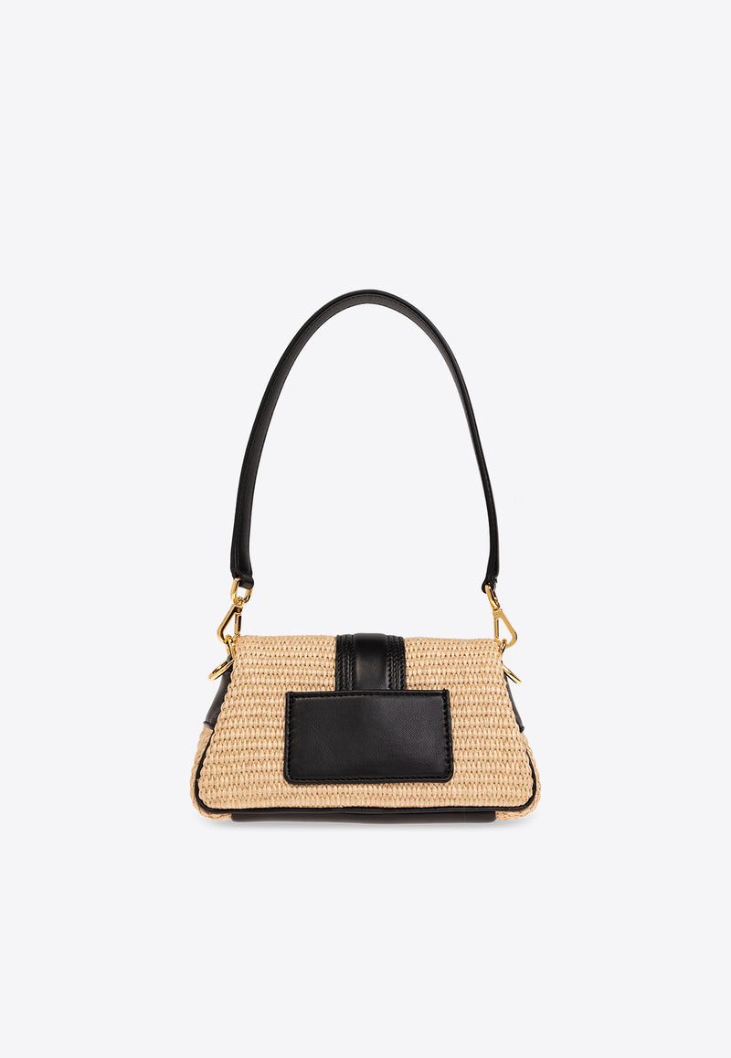 Jacquemus Mini Bambimou Woven Shoulder Bag 241BA388 3172-1FY Natural