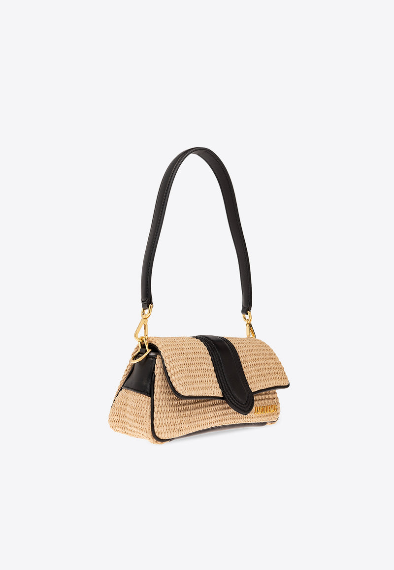 Jacquemus Mini Bambimou Woven Shoulder Bag 241BA388 3172-1FY Natural