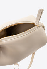 Jacquemus Le Calino Ring Top Handle Bag in Nappa Leather 241BA396 3171-115 Ivory