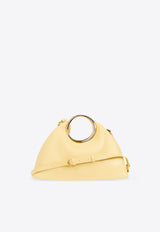 Jacquemus Le Calino Ring Top Handle Bag in Nappa Leather 241BA396 3171-205 Yellow