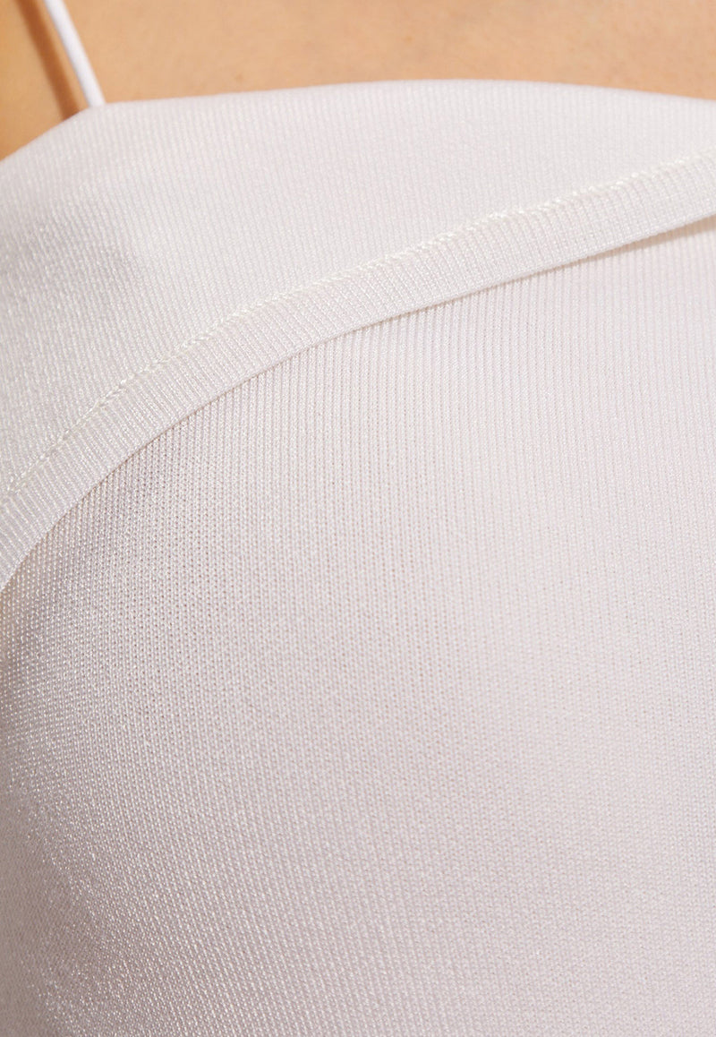 Jacquemus Aro Folded Mini Dress 241KN431 2358-100 White