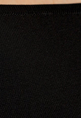Jacquemus Cubista Off-Shoulder Mini Dress 241KN442 2378-990 Black