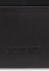 Jacquemus Tourni Knotted Leather Cardholder 241SL130 3060-990 Black