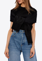 Jacquemus Le Haut Rica Knitted Top

 Black 241KN373 2378-990