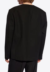 Jacquemus Cuadrada Single-Breasted Blazer Black 245JA040 1541-990