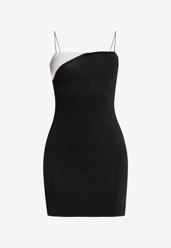 Jacquemus Aro Folded Mini Dress Black 241KN431 2358-990