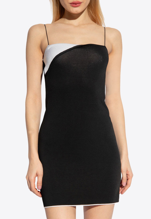 Jacquemus Aro Folded Mini Dress Black 241KN431 2358-990