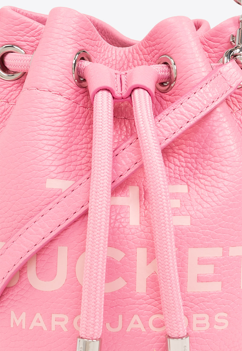 Marc Jacobs The Mini Logo Bucket Bag Pink 2S3HCR058H03 0-666