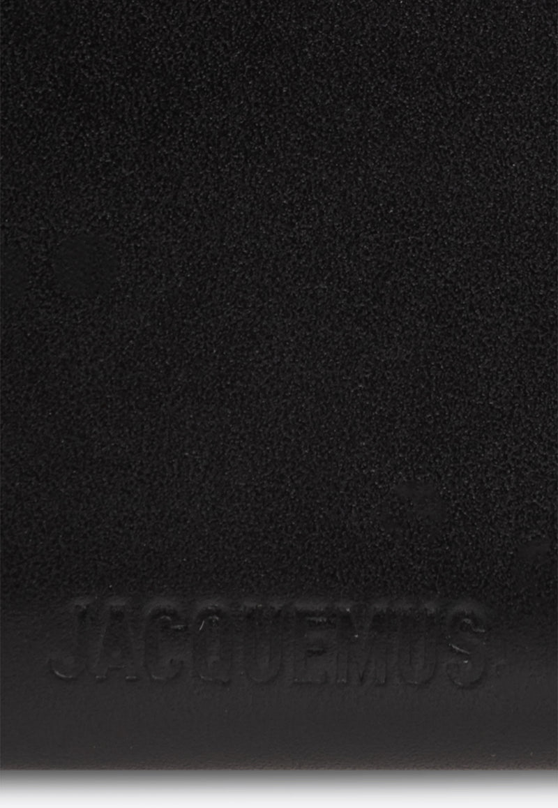 Jacquemus Le Porte-Monnaie Tourni Knotted Cardholder Black 241SL131 3060-990