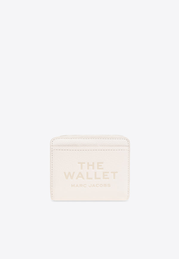 Marc Jacobs The Mini Grained Leather Compact Wallet White 2R3SMP044S10 0-137