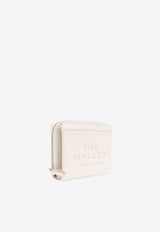 Marc Jacobs The Mini Grained Leather Compact Wallet White 2R3SMP044S10 0-137