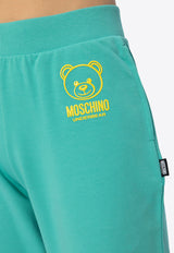 Moschino Contrast Logo Track Pants Blue 241V6 A6815 4422-0374