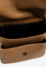 Saint Laurent Medium Niki Grained Leather Shoulder Bag Brown 633178 AACYT-2760