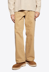 Jacquemus Le De Nimes Baggy Jeans Beige 245DE038 1514-150