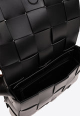 Bottega Veneta Medium Cassette Crossbody Bag Black 737950 VB1K0-8966