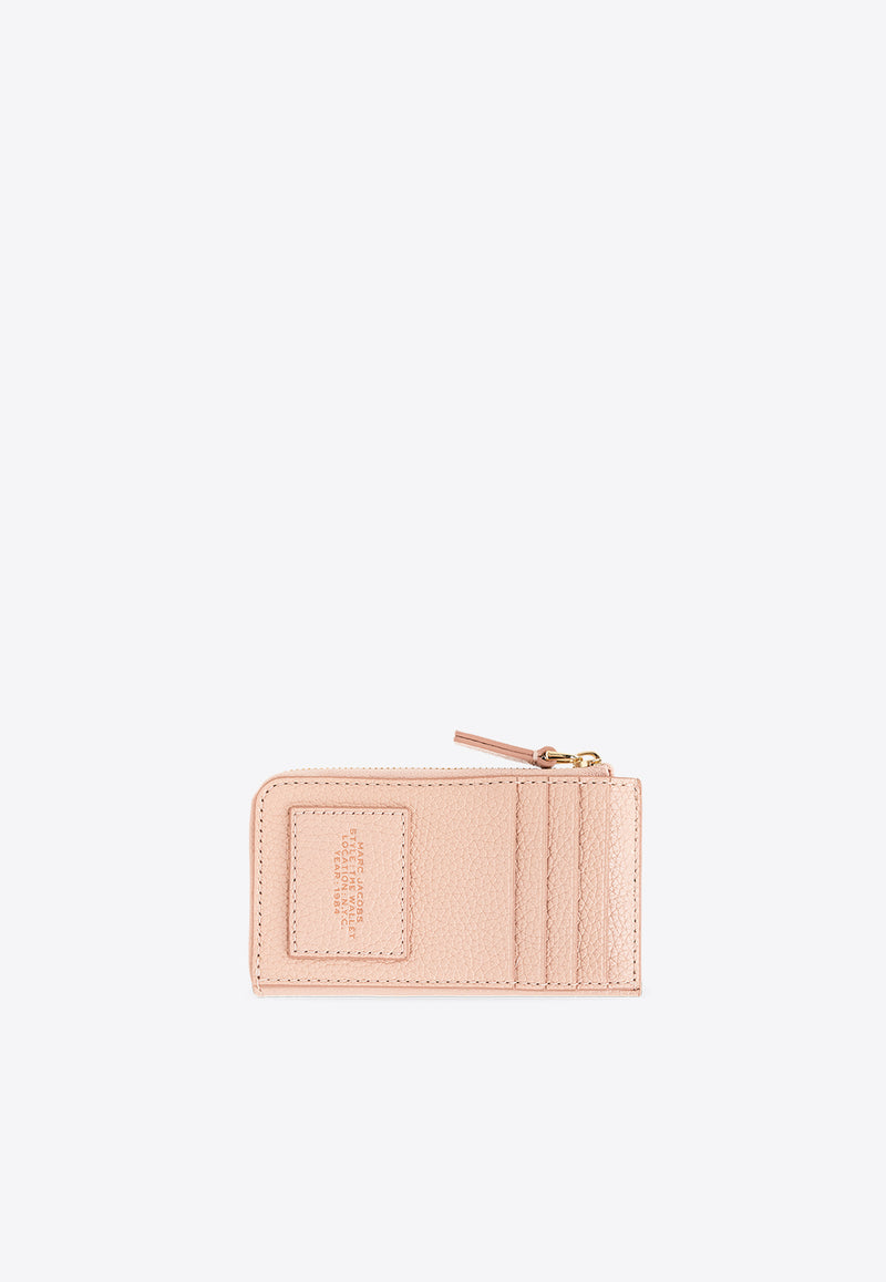 Marc Jacobs The Grained Leather Top Zip Wallet Pink 2S4SMP010S02 0-624