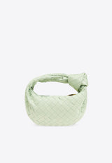 Bottega Veneta Mini Jodie Top Handle Bag in Intrecciato Leather Fresh Mint 651876 VCPP5-1861