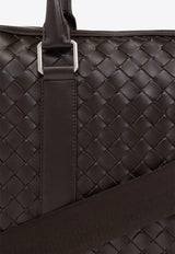 Bottega Veneta Slim Intrecciato Leather Briefcase Fondant 690702 V2E42-2145