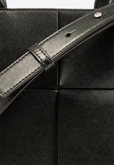 Bottega Veneta Small Arco Intrecciato Leather Tote Bag Dark Green 766954 VB1K0-3009
