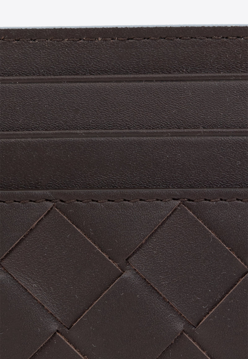 Bottega Veneta Intrecciato Leather Cardholder Fondant 743209 V3LZ2-2372