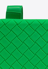 Bottega Veneta Mini Tech Shoulder Bag Parakeet 778706 V0EY4-3724