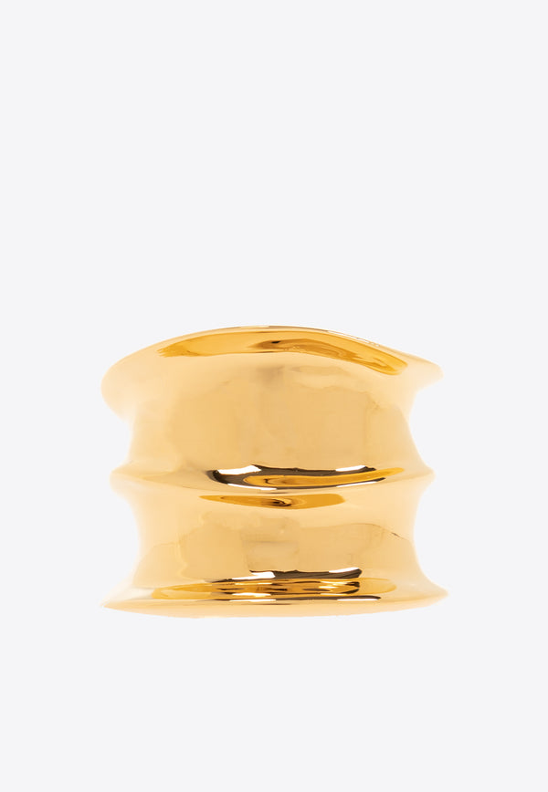 Saint Laurent Organic Brass ring Gold 779024 Y1500-8030