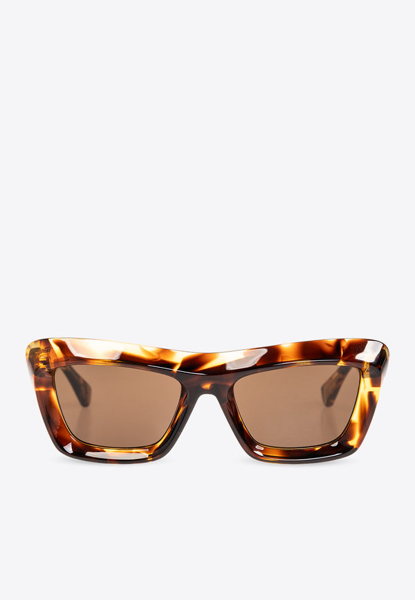 Bottega Veneta Classic Cat-Eye Sunglasses Brown 779417 V2Q30-2819
