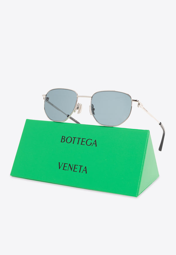 Bottega Veneta Split Panthos Sunglasses Green 779505 V4450-1427