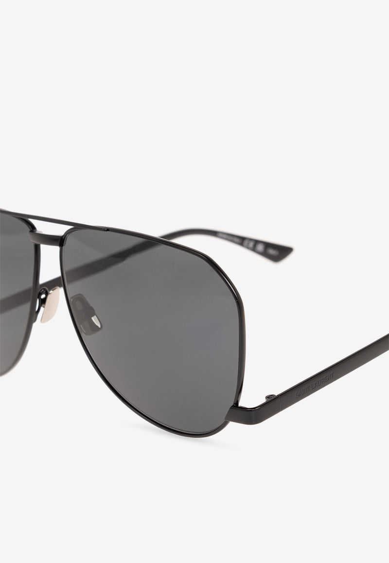 Saint Laurent Dust Aviator Sunglasses Gray 779848 Y9902-1000
