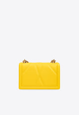 Dolce & Gabbana Medium Devotion Crossbody Bag Yellow BB7158 AW437-8M183