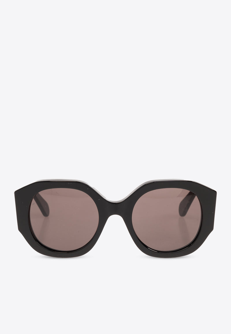 Chloé Naomy Square-Framed Sunglasses Gray CH0234S 0-001