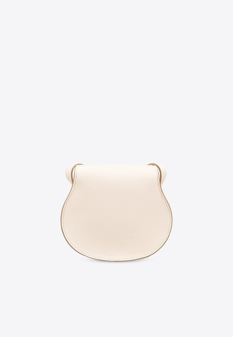 Chloé Small Marcie Saddle Shoulder Bag Cream CHC22AS680 I31-110