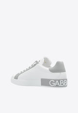 Dolce & Gabbana Portofino Leather Sneakers White CS1772 AT389-89642