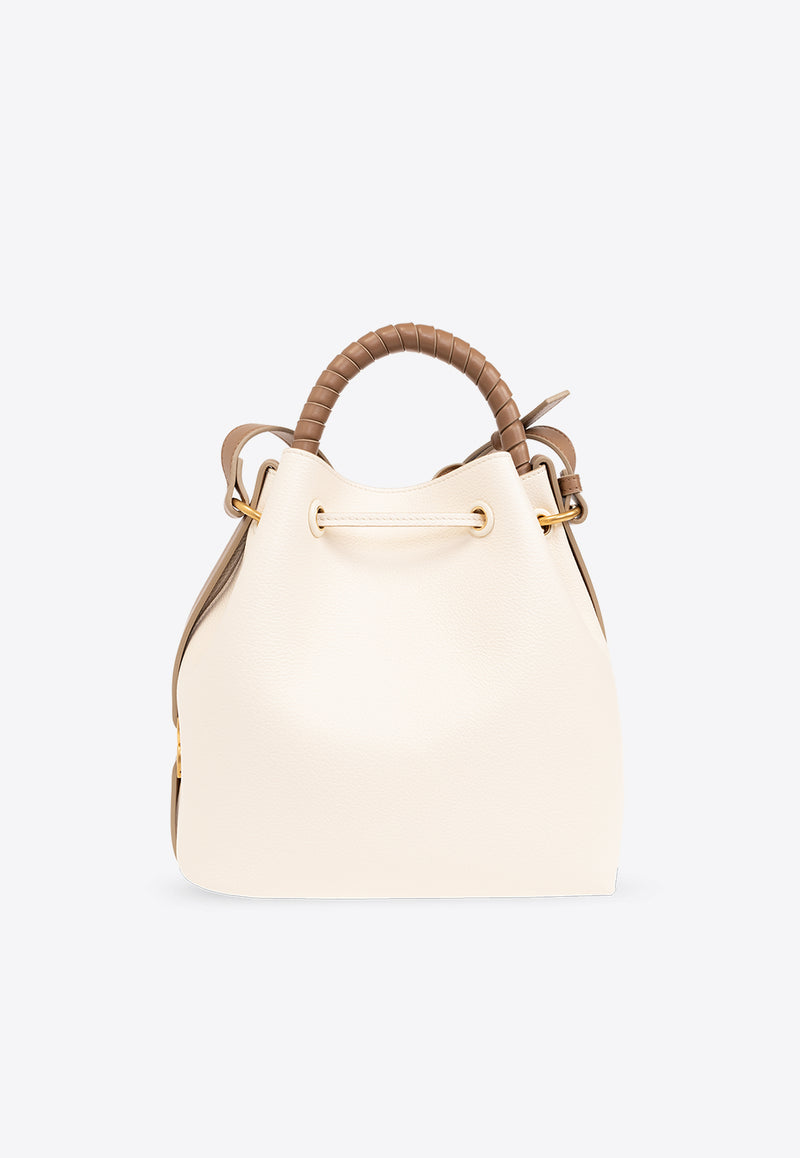 Chloé Marcie Bucket Bag in Calf Leather CHC23AS606 I31-110