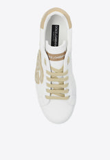 Dolce & Gabbana Portofino Leather Sneakers White CS1772 AT390-89694