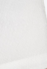 Dolce & Gabbana, NOOS, VTK, Women, Clothing, Skirts, A-line Skirts, Mini Skirts, Evening, Evening Skirts Sequined Mini Skirt White F4CRPT FLSEP-W4335