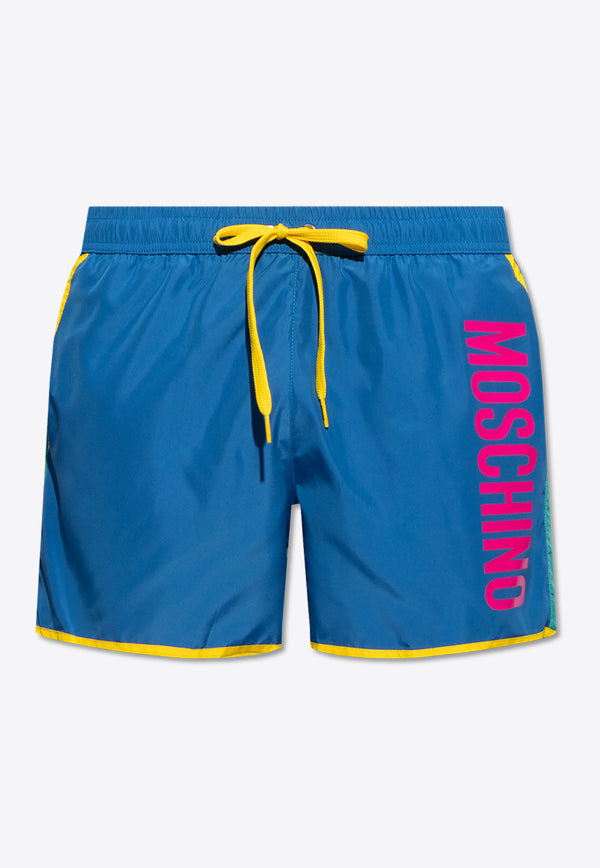 Moschino Colorblocked Swim Trunks Multicolor KĄPIELOWE 241V3 A4225 9301-1318