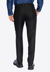 Dolce & Gabbana Striped Jacquard Wool Pants GY7BMT GH268-N0000